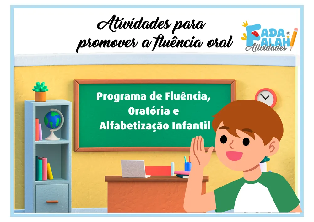 Capa do Kit de Fluência Oral, programa de oratória