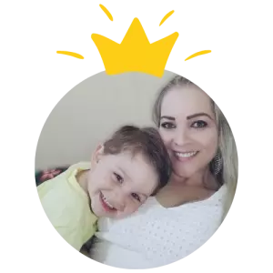 Roselaine Bernardi Schneckenberg, mãe de criança com Síndrome de Down